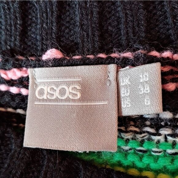 ASOS striped crew neck sweater size 6 - Picture 6 of 7